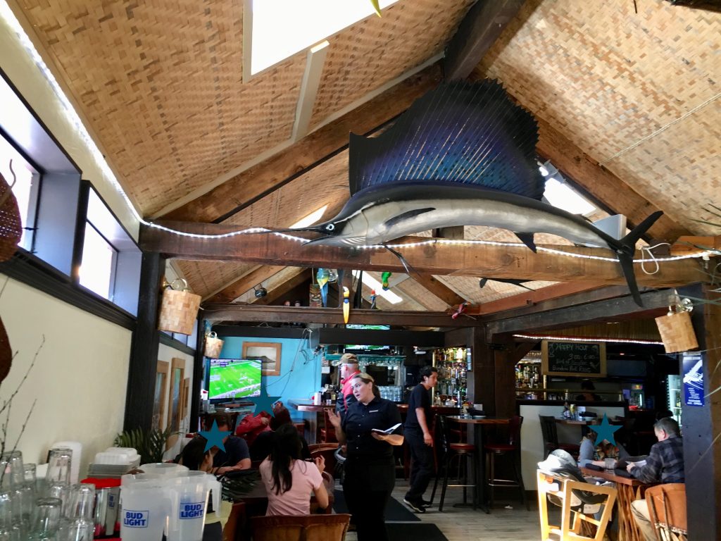 【ハーフムーンベイ】ゆったりスペースでいただくスタンダードなシーフードランチ ＃Flying Fish Bar & Grill（フライング